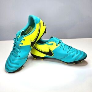 Nike Tiempo Rio III Jr - Green Clear Volt -Soccer-Size: U.S. 6 Youth